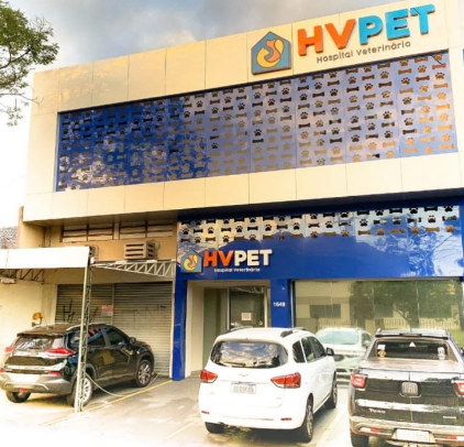 Fachada do HVPET Hospital Veterinário 24h em Londrina — Av. Maringá 1649